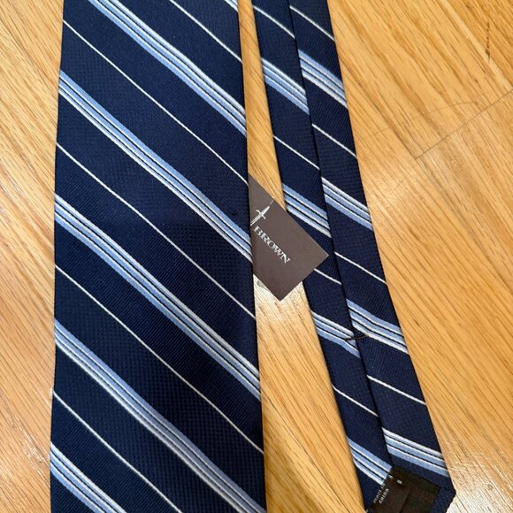 Black Brown 1826 Men's Ties -- One Size - Picture 6 of 8